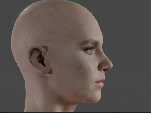 Vanessa Kirby 3Dモデル
