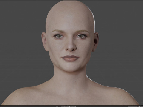 Rebecca Ferguson 3Dモデル