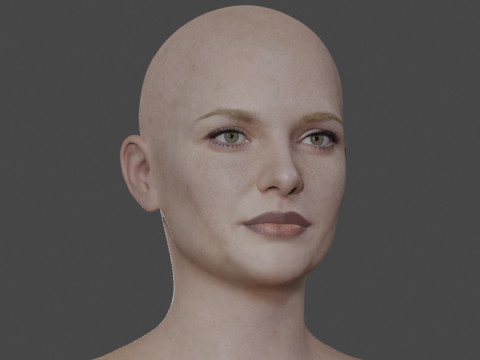 Rebecca Ferguson 3Dモデル