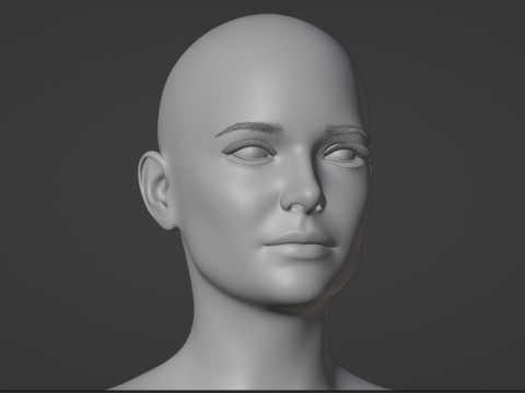Rebecca Ferguson 3Dモデル