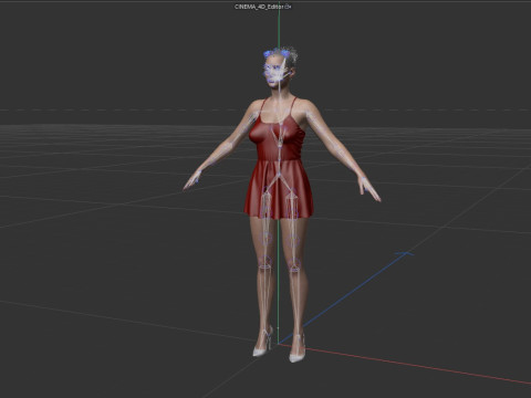 Rebecca Ferguson 3Dモデル