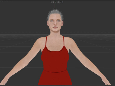 Rebecca Ferguson 3Dモデル