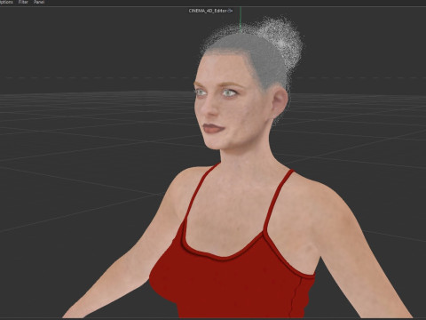Rebecca Ferguson 3Dモデル
