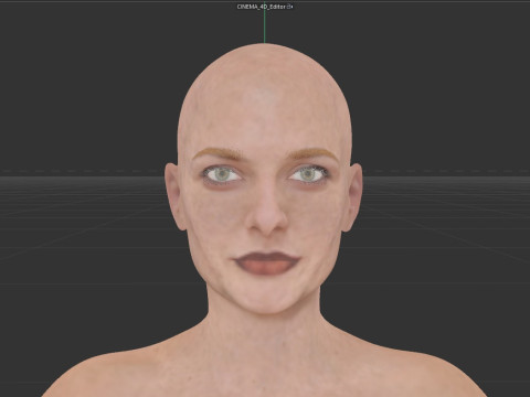 Rebecca Ferguson 3Dモデル