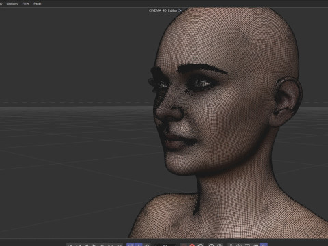 Rebecca Ferguson 3Dモデル