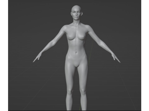 Bella Hadid 3D Model