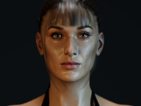 Bella Hadid 3D Модель