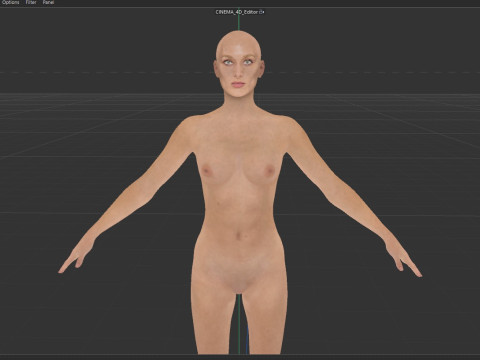 Bella Hadid 3D Model