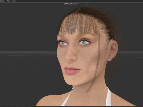 Bella Hadid 3D Model