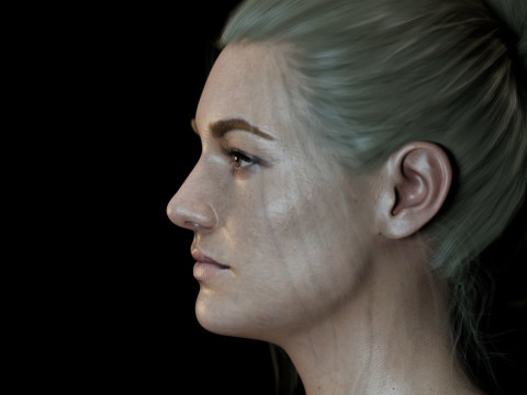 Yvonne Strahovski Modelo 3D