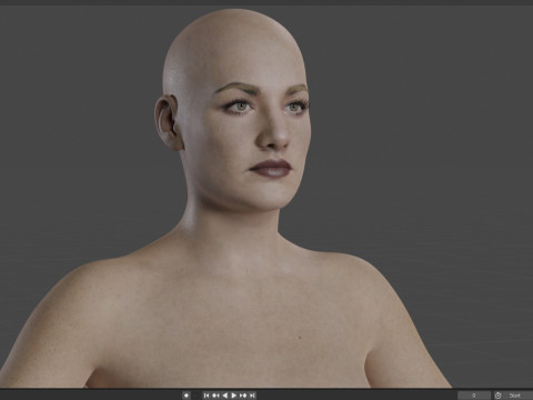 Yvonne Strahovski Modelo 3D