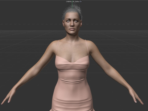 Yvonne Strahovski Modelo 3D