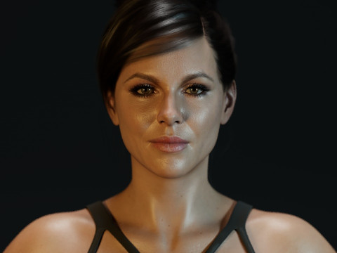 Kate Beckinsale 3D Model