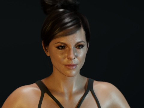 Kate Beckinsale 3D Model