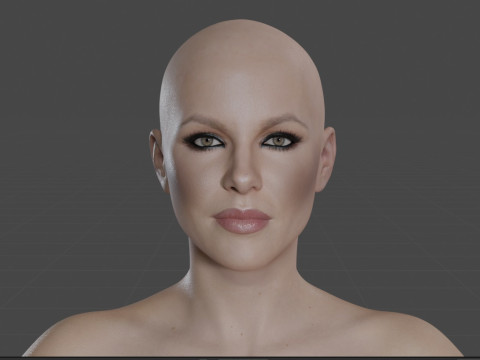 Kate Beckinsale 3D Model