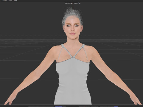 Kate Beckinsale 3D Model