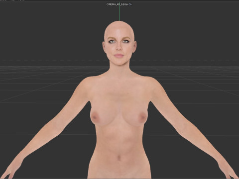 Kate Beckinsale 3D Model