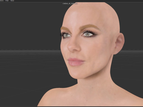 Kate Beckinsale 3D Model