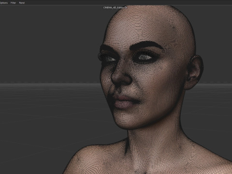 Kate Beckinsale 3D Model