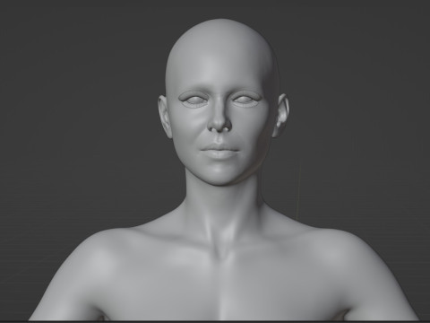Kate Beckinsale 3D Model