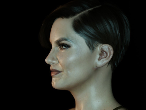 Lauren Cohan 3D Model