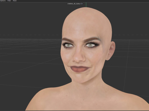 Lauren Cohan 3D Model