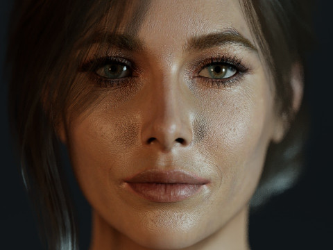 Jessica Biel 3D 模型