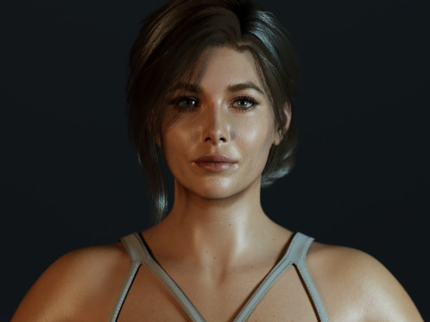 Jessica Biel 3D 模型