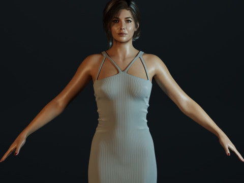 Jessica Biel 3D 模型