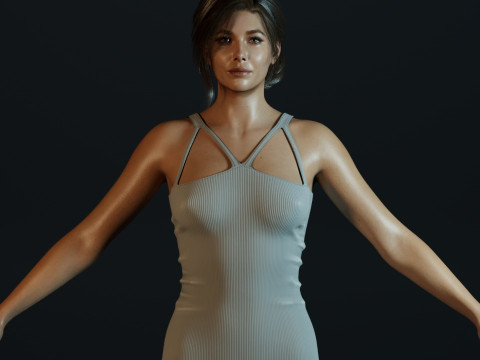 Jessica Biel 3D 模型
