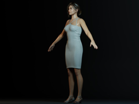 Jessica Biel 3D 模型