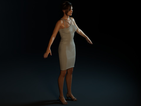 Jessica Biel 3D 模型