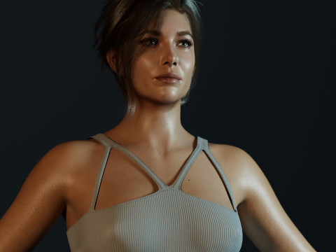 Jessica Biel 3D 模型