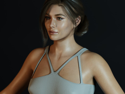 Jessica Biel 3D 模型