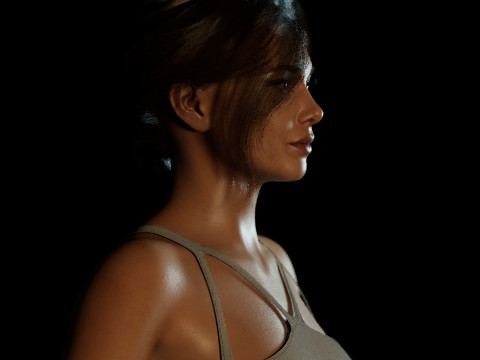 Jessica Biel 3D 模型