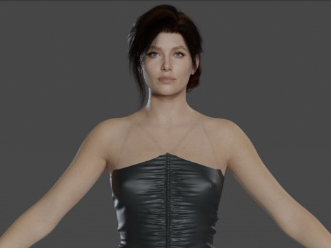 Jessica Biel 3D 模型