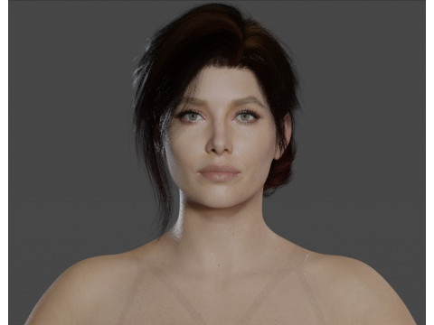 Jessica Biel 3D 模型