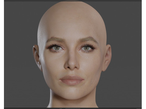 Jessica Biel 3D 模型