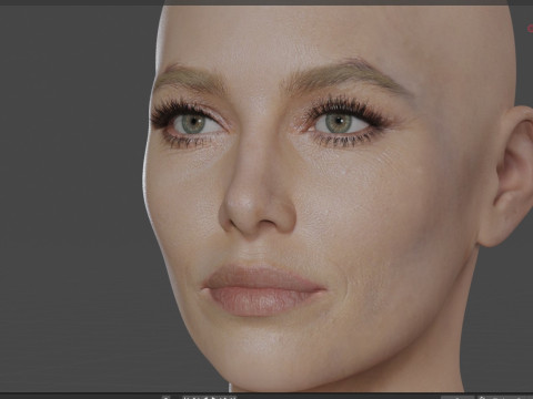 Jessica Biel 3D 模型