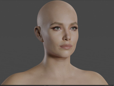 Jessica Biel 3D 模型