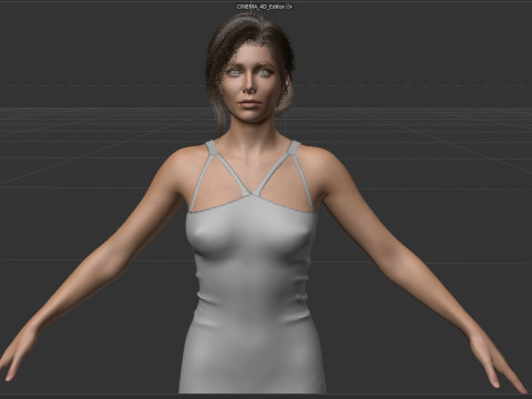 Jessica Biel 3D 模型
