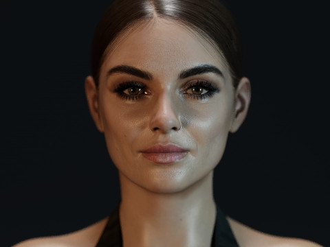 Mila Kunis Modelo 3D