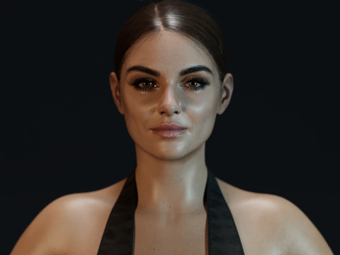 Mila Kunis 3D Модель