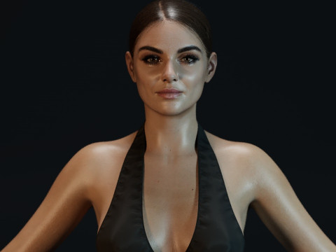 Mila Kunis 3D Модель