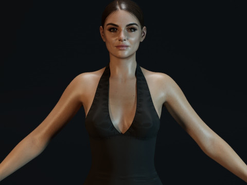 Mila Kunis 3D Модель