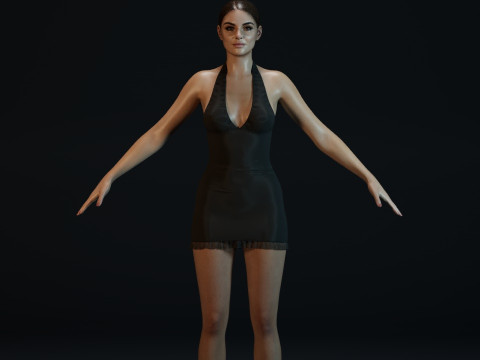 Mila Kunis 3D Модель