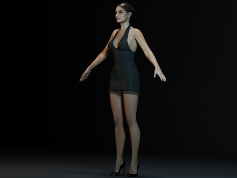 Mila Kunis 3D Модель