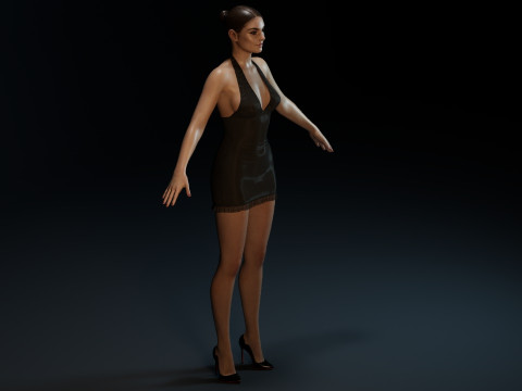 Mila Kunis 3D Модель