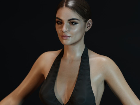 Mila Kunis 3D Модель