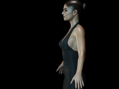 Mila Kunis 3D Модель